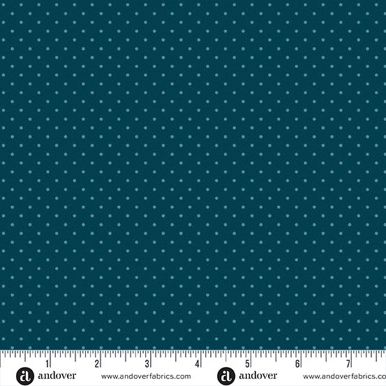Poppy Seeds fabric: Poppy Seeds, Indigo Poppy Seeds fabric: Poppy Seeds, Indigo