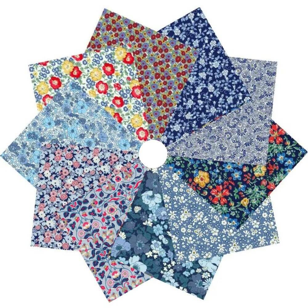 Liberty Winter Florals Fat Quarter Bundle