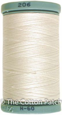 Presencia 60/3 100% Cotton Thread: Colour 206, Winter White