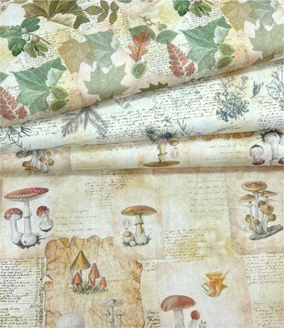 Herbarium Fabric: Herbarium Fat Quarter Bundle Herbarium Fabric: Herbarium Fat Quarter Bundle