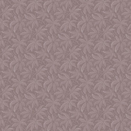 Classic Coordinates Fabric: Leaves, Purple