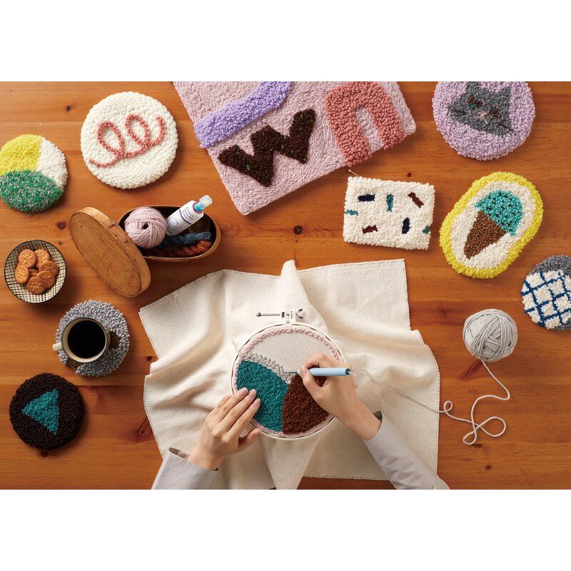 Clover Punch Needle Hoop 18cm (7")