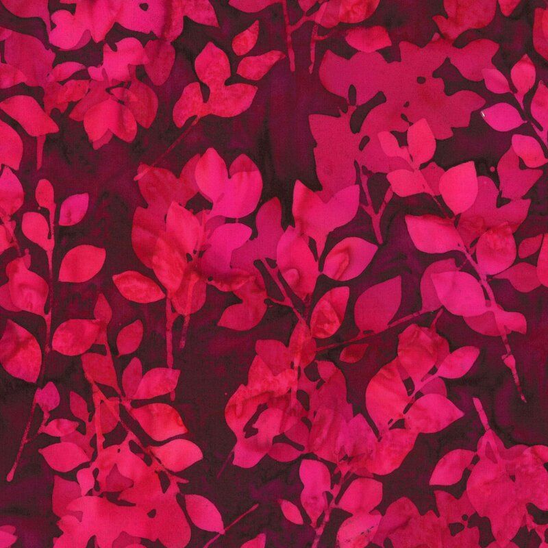 Hoffman Bali Batiks fabric, Strawberry Daiqir Hoffman Bali Batiks fabric, Strawberry Daiqir