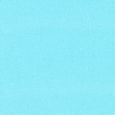 Kona Robin Egg Cotton Solids Patchwork Fabric: (per 1/4 metre)