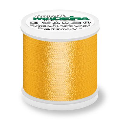 Madeira Embroidery Thread 1065 Orange Gold