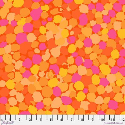 Reflections fabric: Orange (per 1/4 metre) Reflections fabric: Orange (per 1/4 metre)