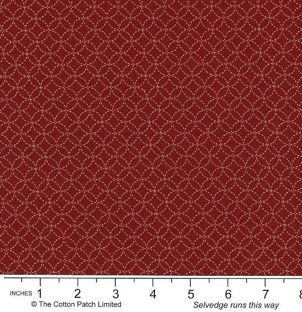 Sevenberry Classics fabric: Shippo, Red