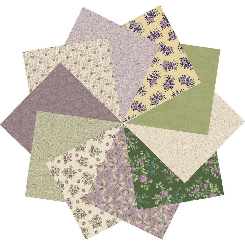 Lilac Mist Fat Quarter Bundle Lilac Mist Fat Quarter Bundle