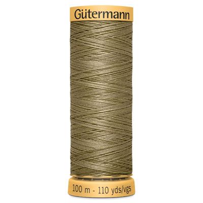 Gutermann Natural Cotton 50 Weight Thread 100m 1015 Linen