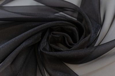 Black Organza Fabric (per 1/4 metre) Black Organza Fabric (per 1/4 metre)