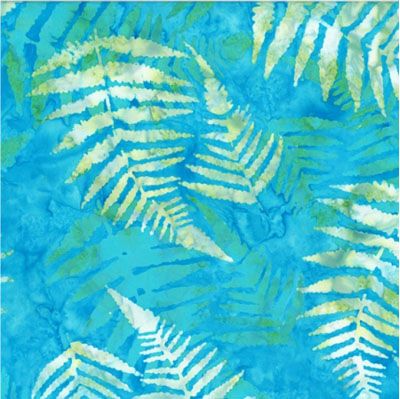 Bali Batik Handpaints Fabric: Tidepool (per 1/4 metre)