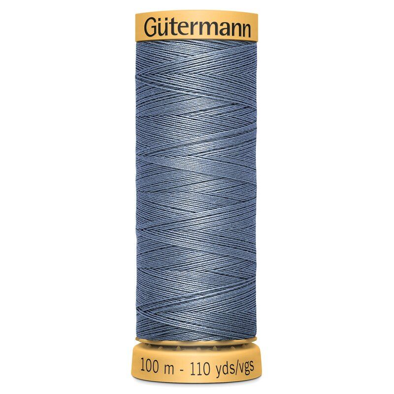Gutermann Natural Cotton 100m Slate Blue Col 5815 Gutermann Natural Cotton 100m Slate Blue Col 5815