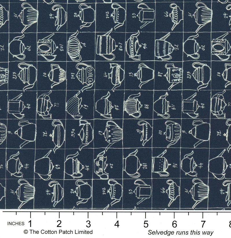 Larking fabric: Thames Derby