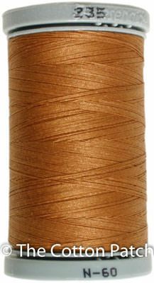 Presencia 60/3 100% Cotton Thread: Colour 235, Dark Topaz