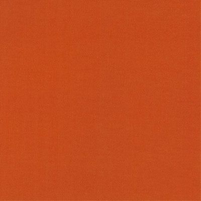 Kona Terracotta Cotton Solids Patchwork Fabric: (per 1/4 metre)