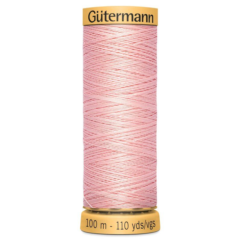 Gutermann Natural Cotton 100m Candy Floss Col 2538