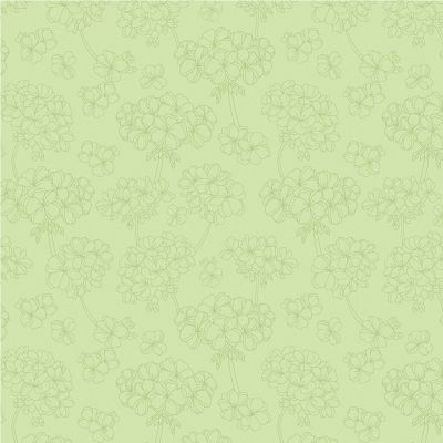 Leafy Garden Fabric: Geranium Sketch, Leaf Leafy Garden Fabric: Geranium Sketch, Leaf