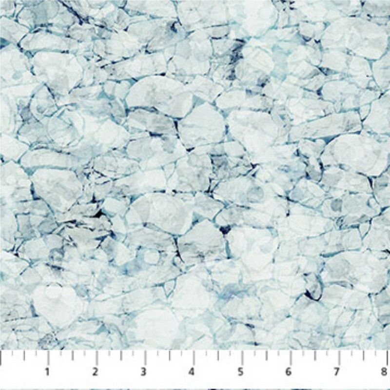 Fox Den fabric Stone Texture, Light Blue Fox Den fabric Stone Texture, Light Blue