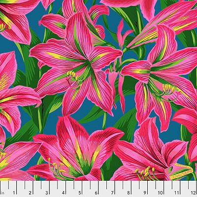 Kaffe Fassett Collective Fabric: Amarylis, Red