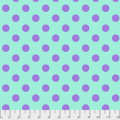 Tula Pink True Colours Pom Pom: Spot Petunia