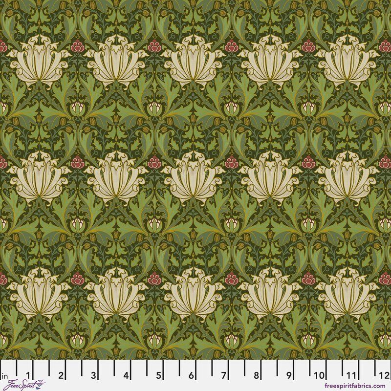 Suffolk Holiday fabric: Helena, Herball