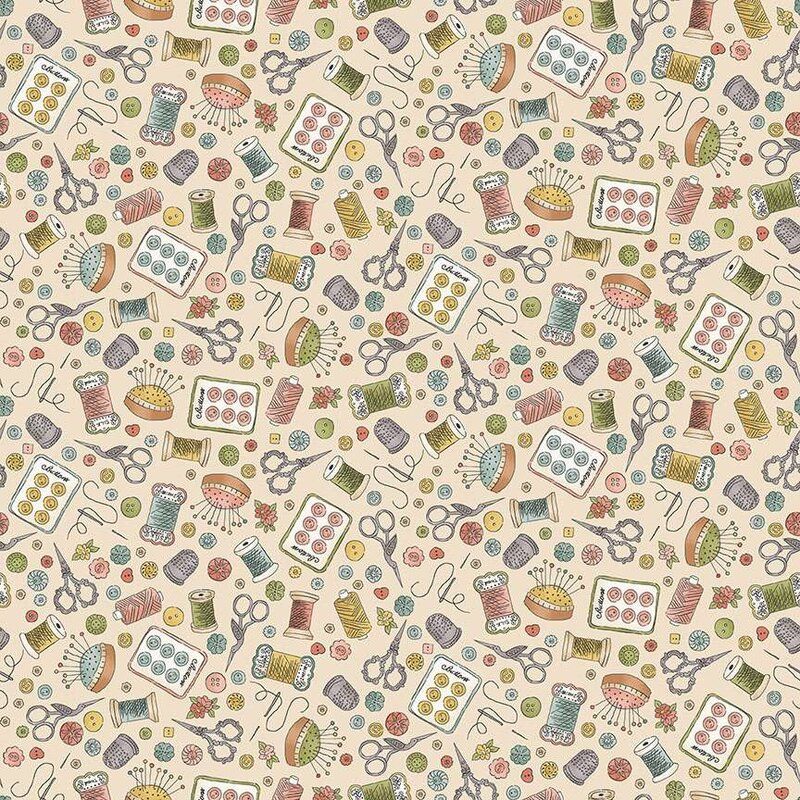 Atelier fabric: Notions, Cream