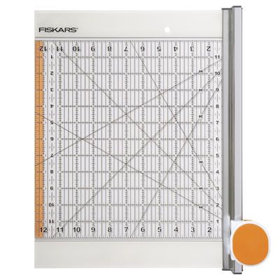 Fiskars Rotary Cutter & Ruler Combo 12" x 12"