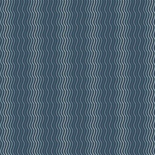 High Tide Fabric: Waes, Dark Blue