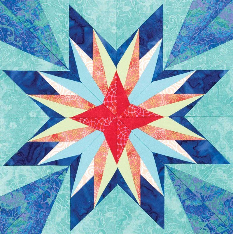 Carol Doak's Starry Block of the Month Carol Doak's Starry Block of the Month