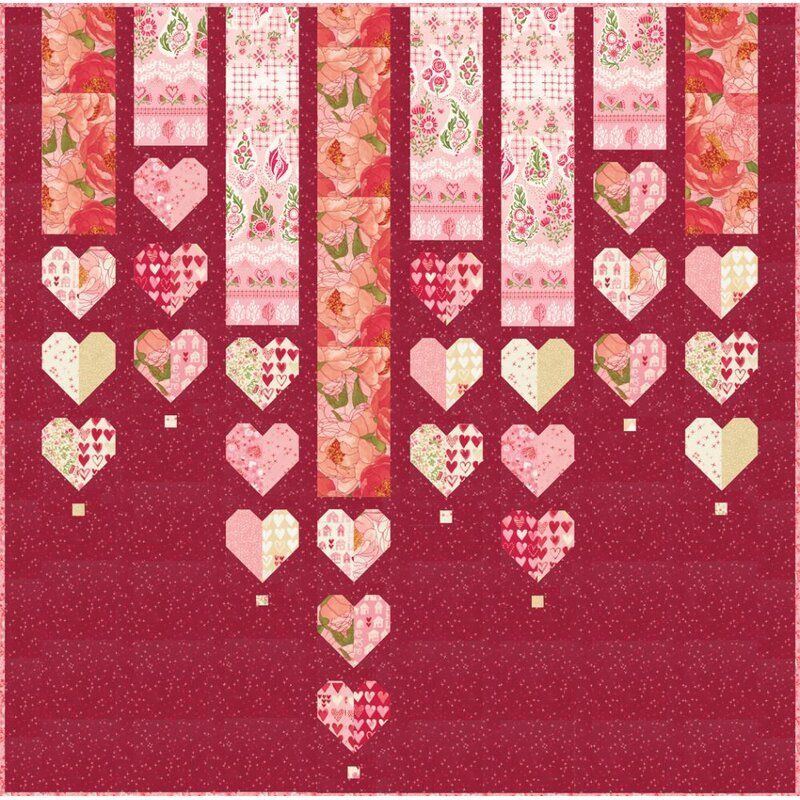 Raining Love on You Quilt Kit Raining Love on You Quilt Kit