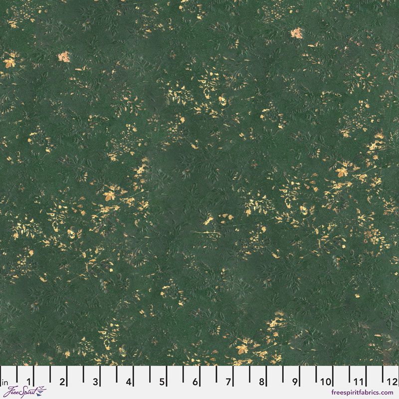 Eclectic Elements Palette fabrics, Green Vintage