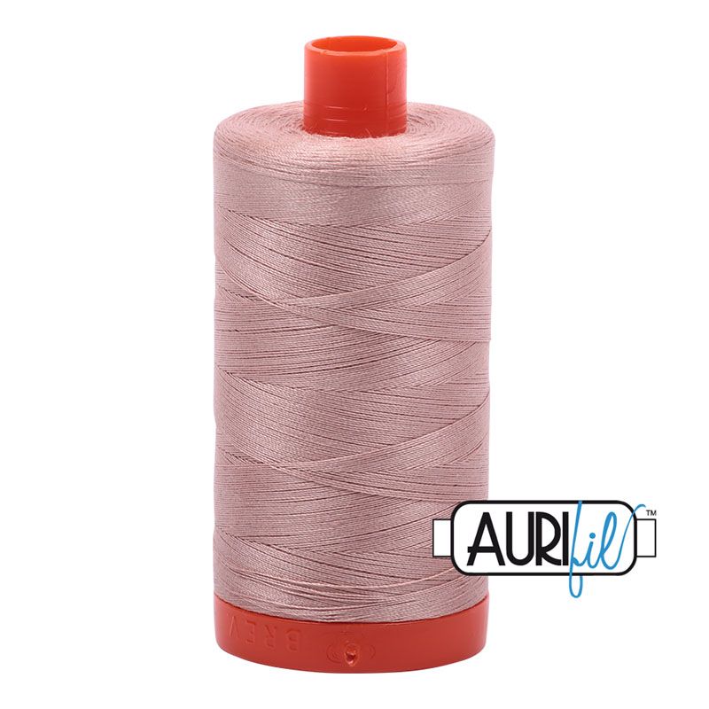 Aurifil 50 Wt Thread Antique Blush, 2375 Aurifil 50 Wt Thread Antique Blush, 2375