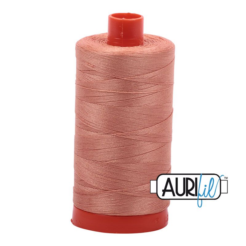 Aurifil 50 Wt Thread Peach, 2215 Aurifil 50 Wt Thread Peach, 2215