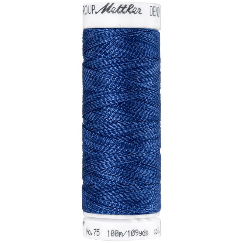 Mettler Denim Thread Navy Blue, 100m