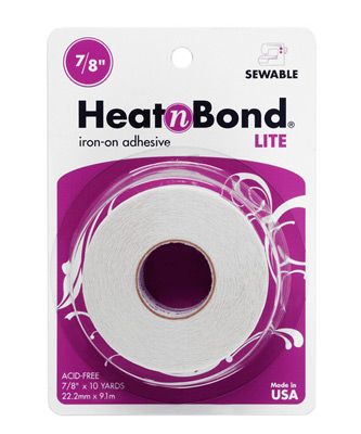 HeatnBond Lite Tape Roll 7/8" x 10 yds