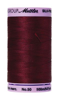 Mettler 50 Cotton Thread 500m 0918 Cranberry Mettler 50 Cotton Thread 500m 0918 Cranberry