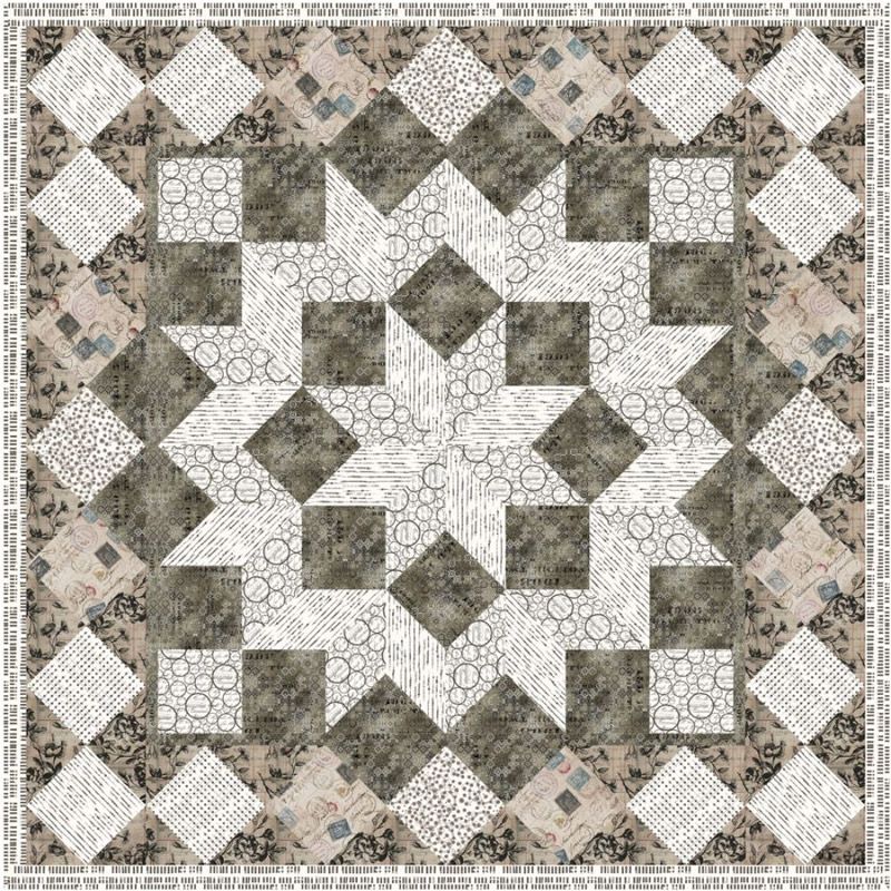 Carpenter's Square Quilt Kit Pre Order Carpenter's Square Quilt Kit Pre Order