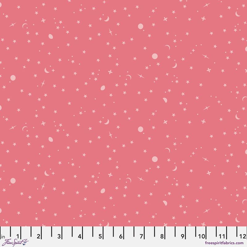 Tula Pink True Colours Fabric: Space Sprinkles, Sunburn