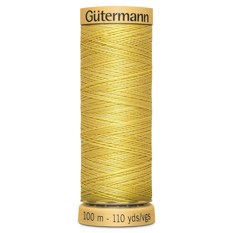 Gutermann Natural Cotton 100m Yellow Col 548
