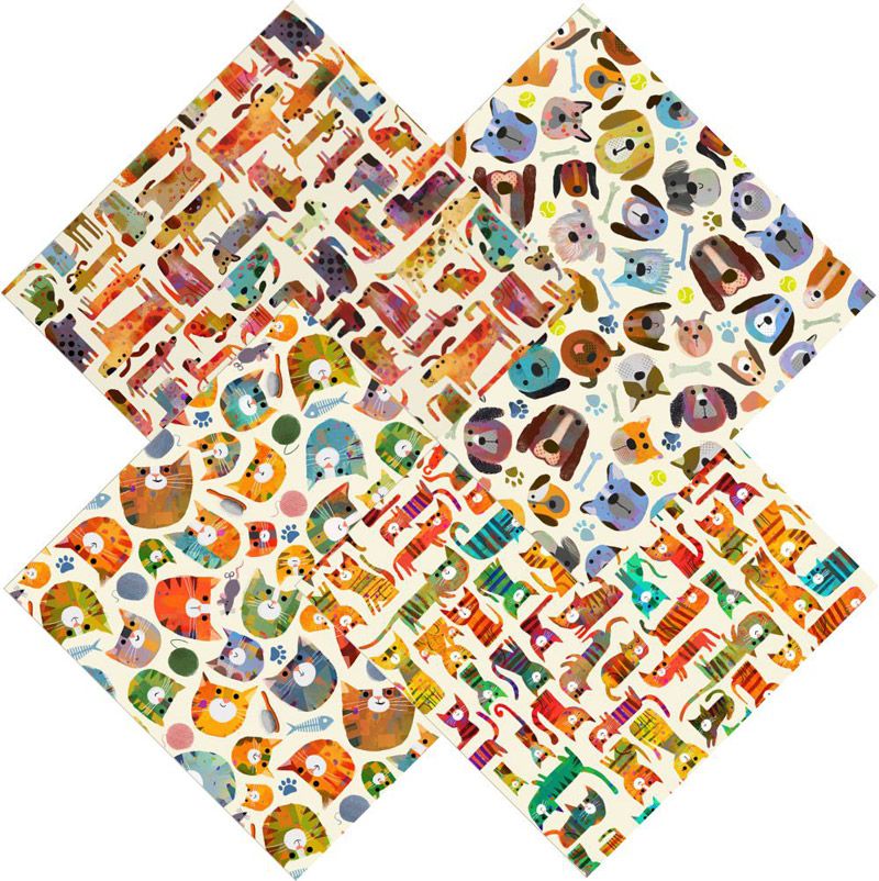 Fur-Ever Friends Fat Quarter Bundle