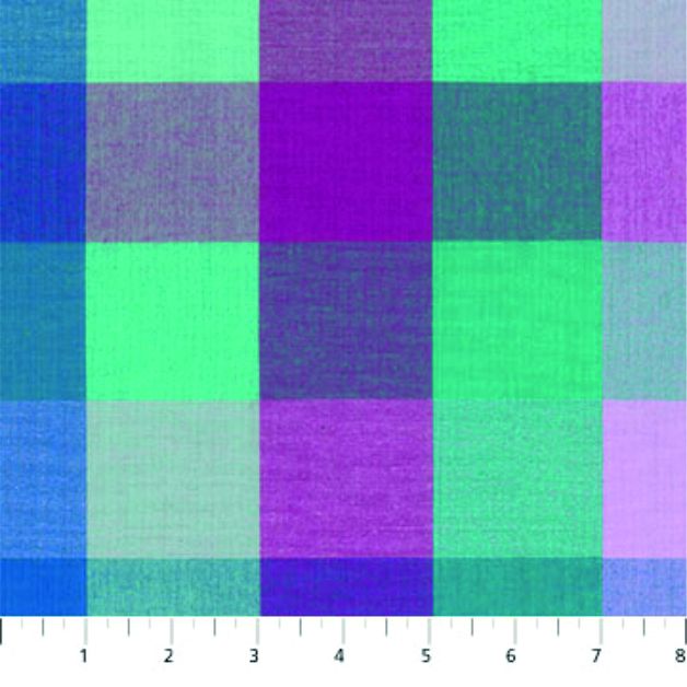 Garden Variety fabric: Woven Large Plaid, Cheery