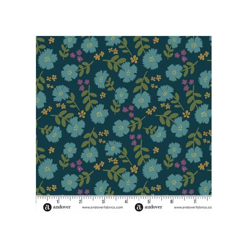 Lush fabric, Abundant, Midnight