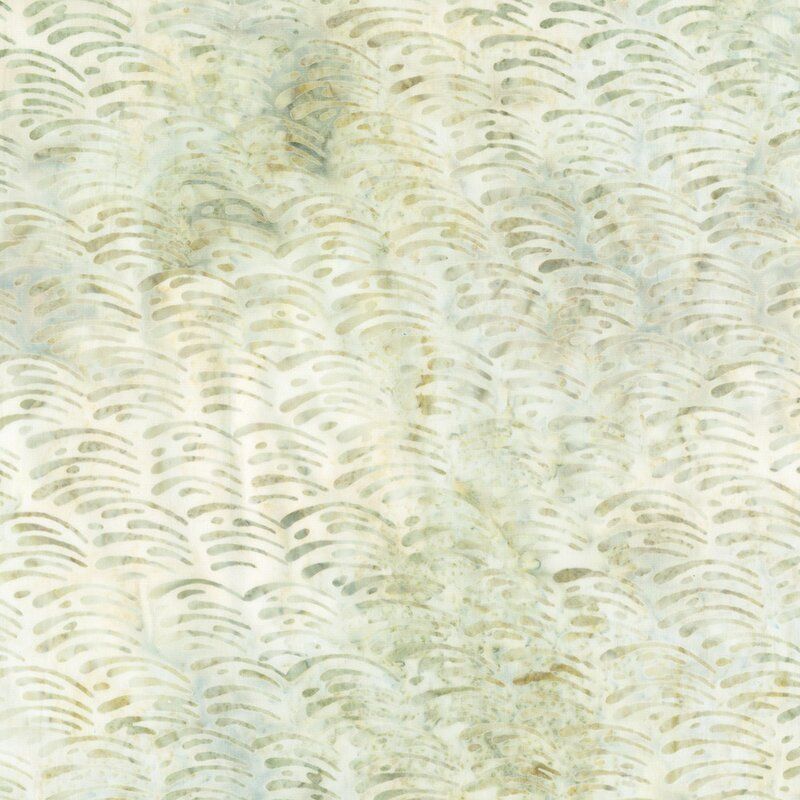 Morning Mist Batik fabric: Mushroom Morning Mist Batik fabric: Mushroom