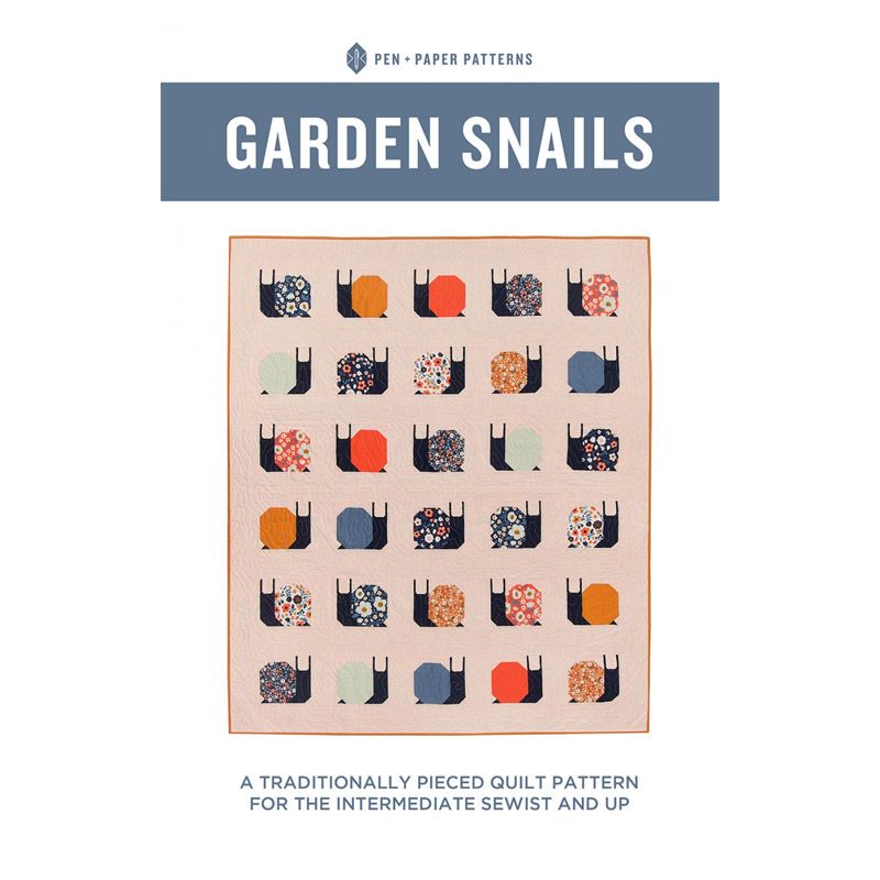 Garden Snails Quilt Pattern