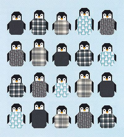 Elizabeth Hartman Patterns: Penguin Party Elizabeth Hartman Patterns: Penguin Party