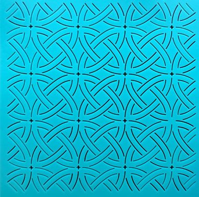 Quilt Stencil  12" Celtic Background