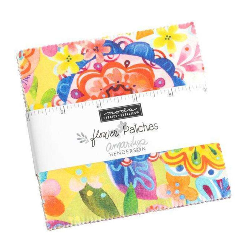Flower Patches fabric: Moda Charm Pack