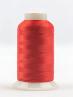 InvisaFil Thread: 100wt 2 ply Polyester 2500m Spool Red InvisaFil Thread: 100wt 2 ply Polyester 2500m Spool Red