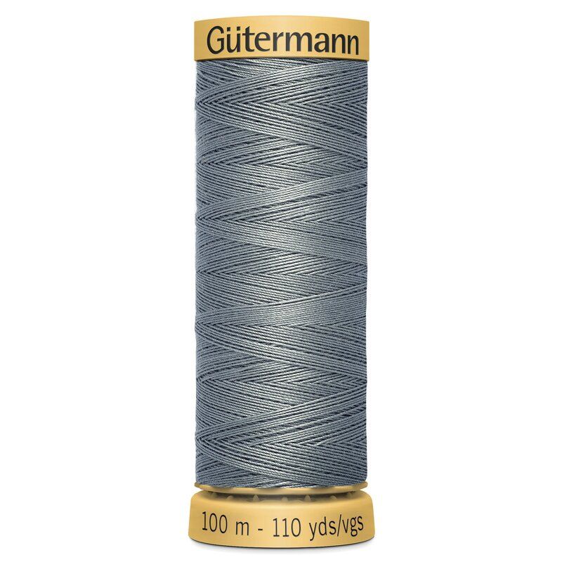 Gutermann Natural Cotton 100m Mid Grey Col 305 Gutermann Natural Cotton 100m Mid Grey Col 305