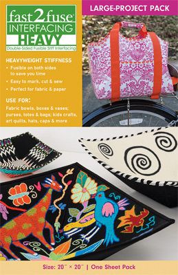 Fast2Fuse Heavyweight Interfacing Large Pack Fast2Fuse Heavyweight Interfacing Large Pack